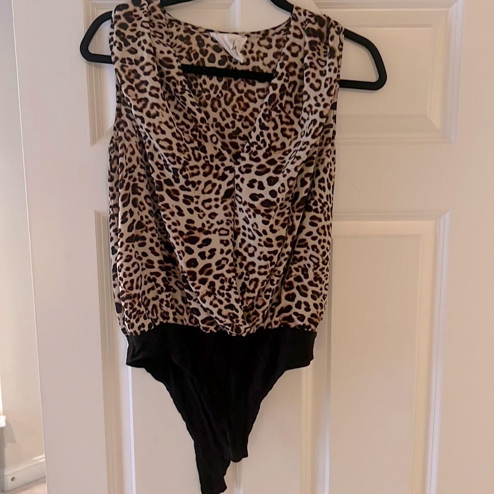 Animal Print Bodysuit